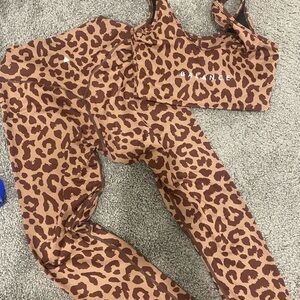 Balance Athletica Leopard Print Activewear Set